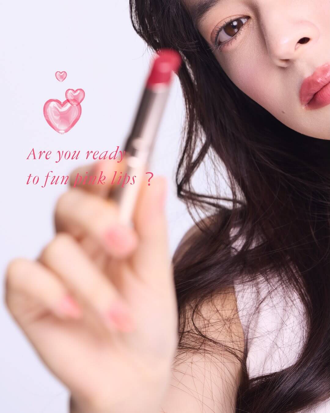 美容 / 化妝品 可愛 簡單 人物照片Banner設計