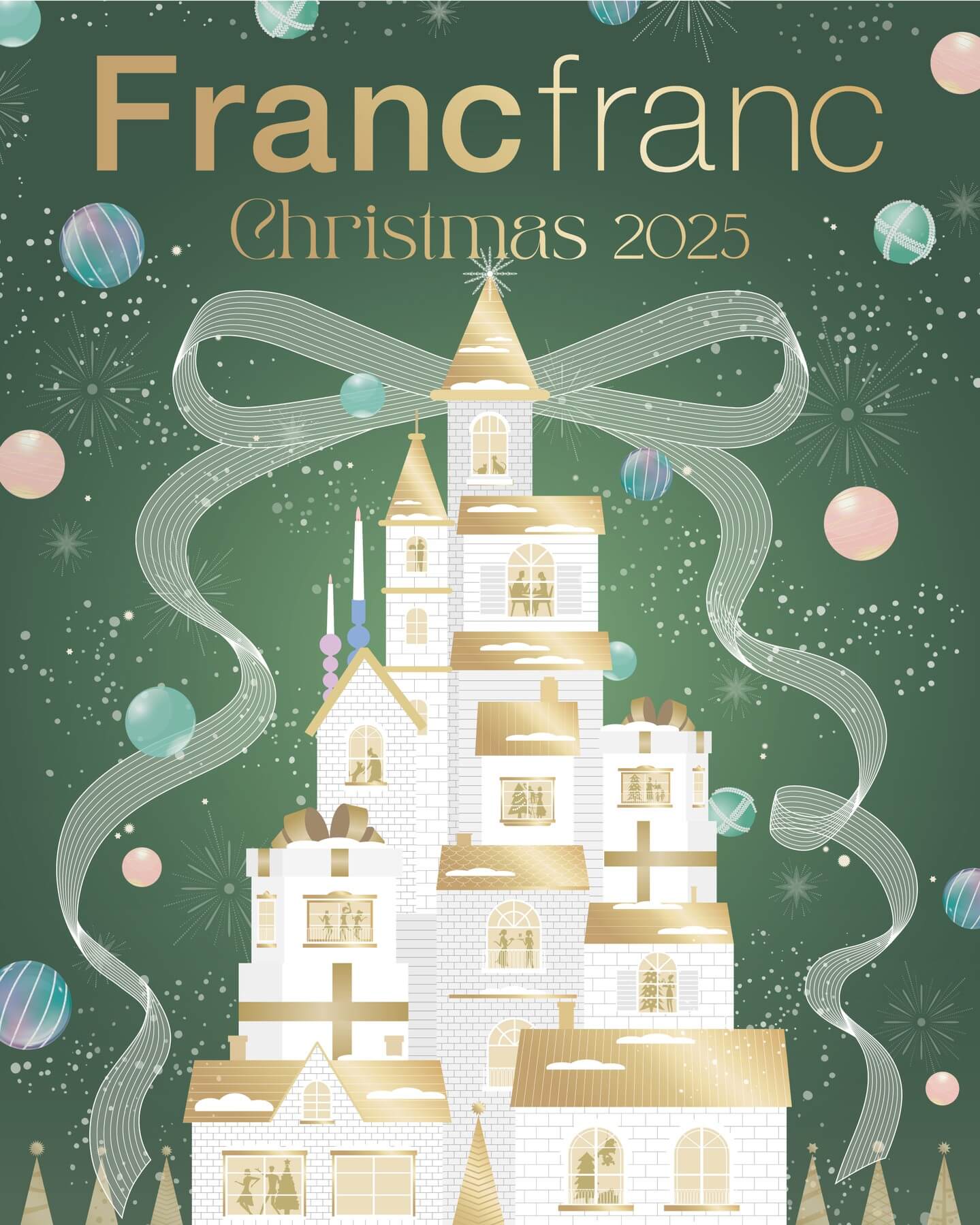 Interior / Accessories, Cute, Luxurious / Elegant, Christmas, Illustration Banner Designs