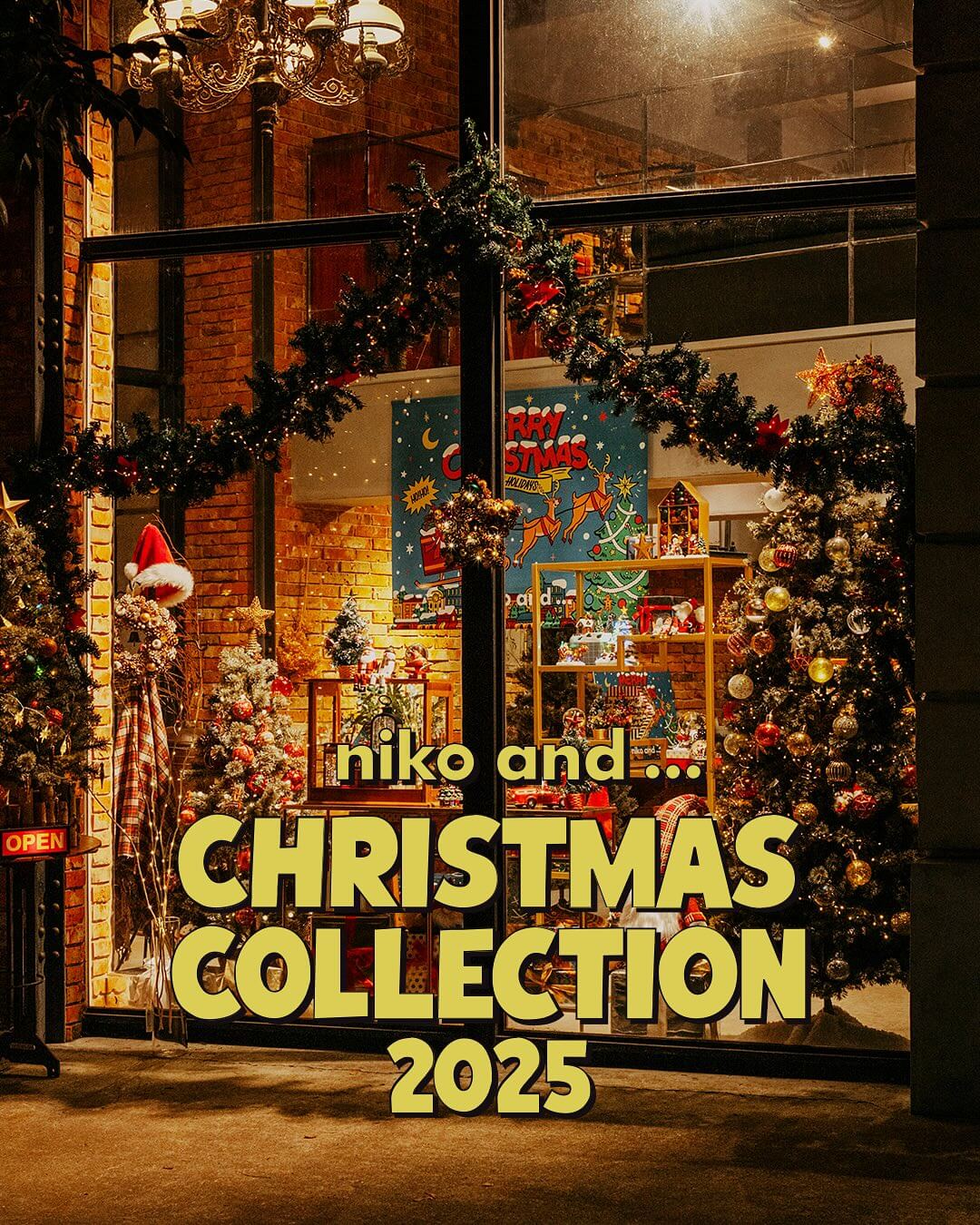 时尚 / 服装 简单 圣诞节 高级感 / 漂亮 标志 / 字体设计Banner设计