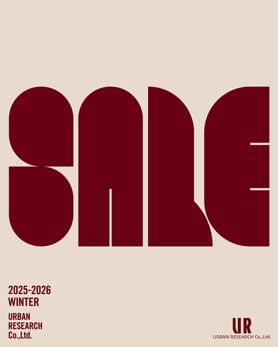 ファッション・アパレル インテリア・雑貨 商業施設・店舗 セール 文字組み・文字だけ シンプル カジュアル ロゴ・作字のバナーデザイン